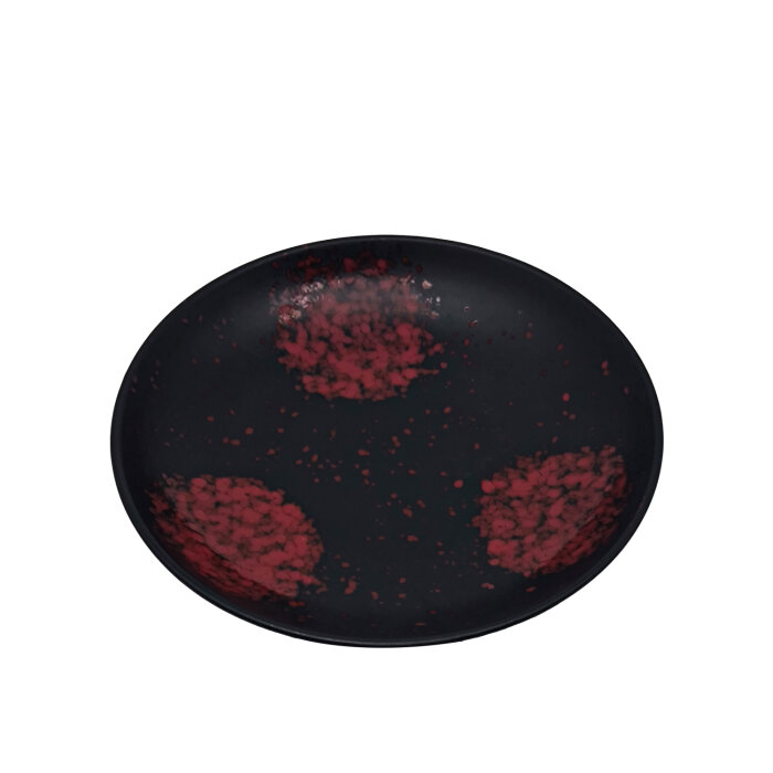 Zest Porcelain Elegance Çukur Tabak 28Cm -Oxy Red - 1