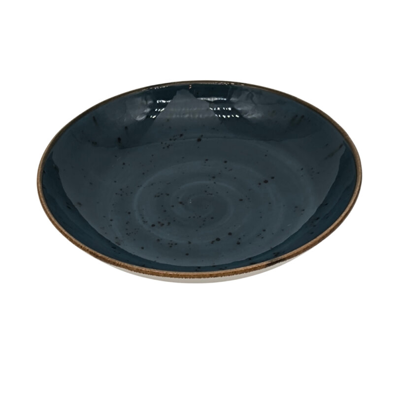 Zest Porcelain Elegance Çukur Tabak 28Cm -Paris K.Mavi - 1