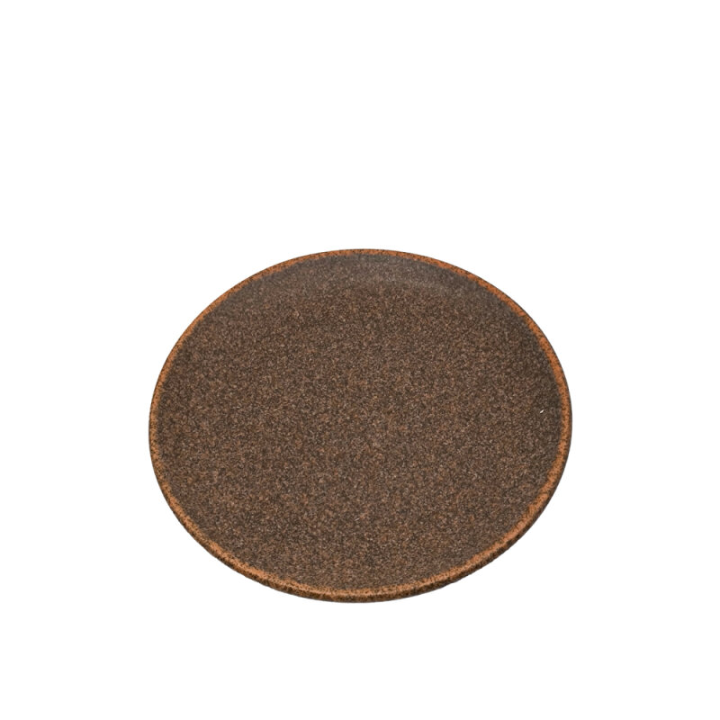 Zest Porcelain Elegance Düz Tabak 17Cm -Element Red - 1