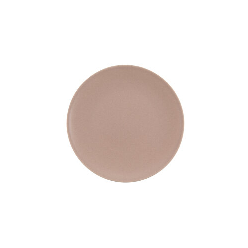 Zest Porcelain Elegance Düz Tabak 19Cm -Velour Pudra - ZEST PORCELAIN