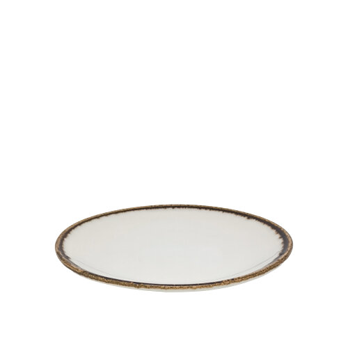 Zest Porcelain Elegance Düz Tabak 21cm Chocolate ELG21DUCT47 - ZEST PORCELAIN