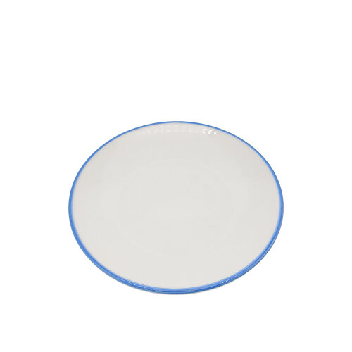 Tulu Porselen Elegance Düz Tabak 23 cm-File 93 Mavi ELG23DUF93 - TULU PORSELEN