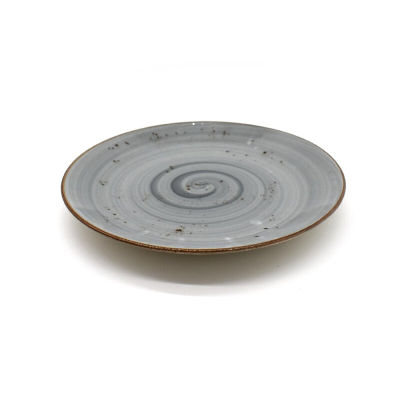 Zest Porcelain Elegance Düz Tabak 23Cm-Paris Gri - 2