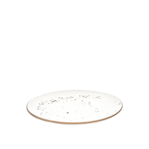 Zest Porcelain Elegance Düz Tabak 23Cm-Paris Krem - ZEST PORCELAIN