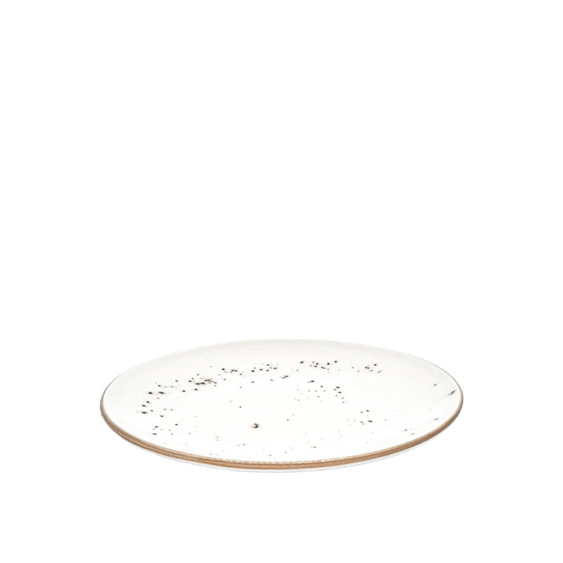 Zest Porcelain Elegance Düz Tabak 23Cm-Paris Krem - 1