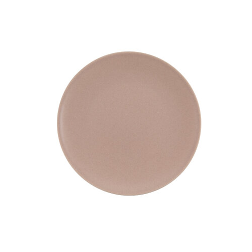 Zest Porcelain Elegance Düz Tabak 23Cm -Velour Pudra - ZEST PORCELAIN