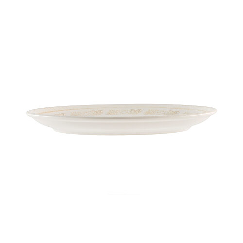 Zest Porcelain Elegance Düz Tabak 25 cm - Whisper - 2