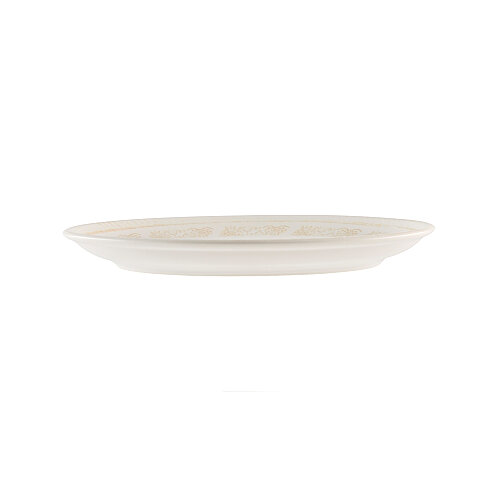 Zest Porcelain Elegance Düz Tabak 27 cm - Whisper - 2