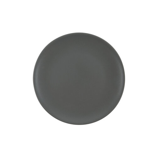 Zest Porcelain Elegance Düz Tabak 27Cm -Velour Gri - ZEST PORCELAIN