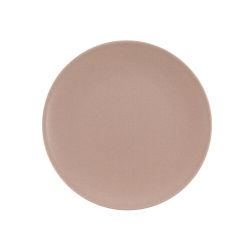 Zest Porcelain Elegance Düz Tabak 27Cm -Velour Pudra - ZEST PORCELAIN