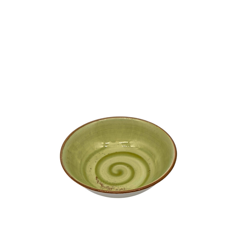 Tulu Porselen Elegance Kase 14 cm- Reactive 77 Yeşil - 1