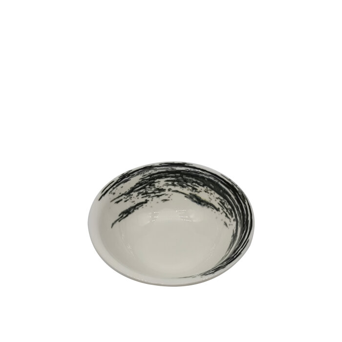 Tulu Porselen Elegance Kase 18cm - Cresent Siyah ELG18KSDB1579 - 1