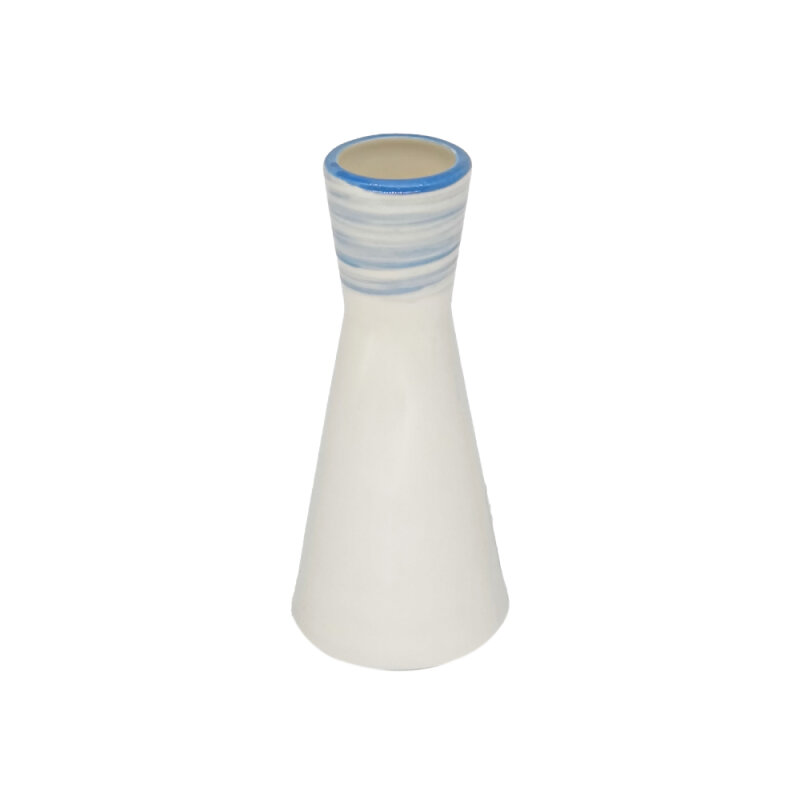 Zest Porcelain Elegance Vazo 15 Cm -Tokyo Mavi - 1