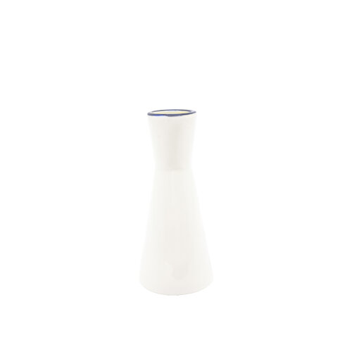 Zest Porcelain Elegance Vazo 15Cm -Riva Mavi - ZEST PORCELAIN