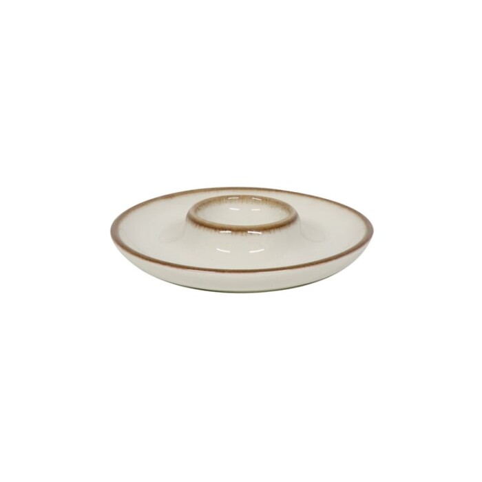 Tulu Porselen Elegance Yumurtalık 10 cm-Chocolate - 1