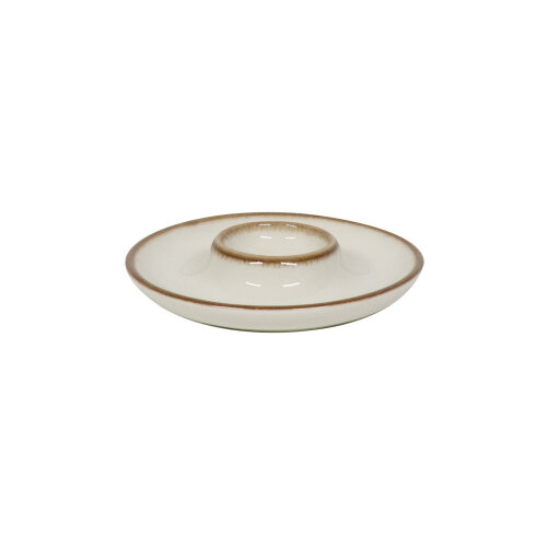 Zest Porcelain Elegance Yumurtalık 10 cm-Chocolate - ZEST PORCELAIN