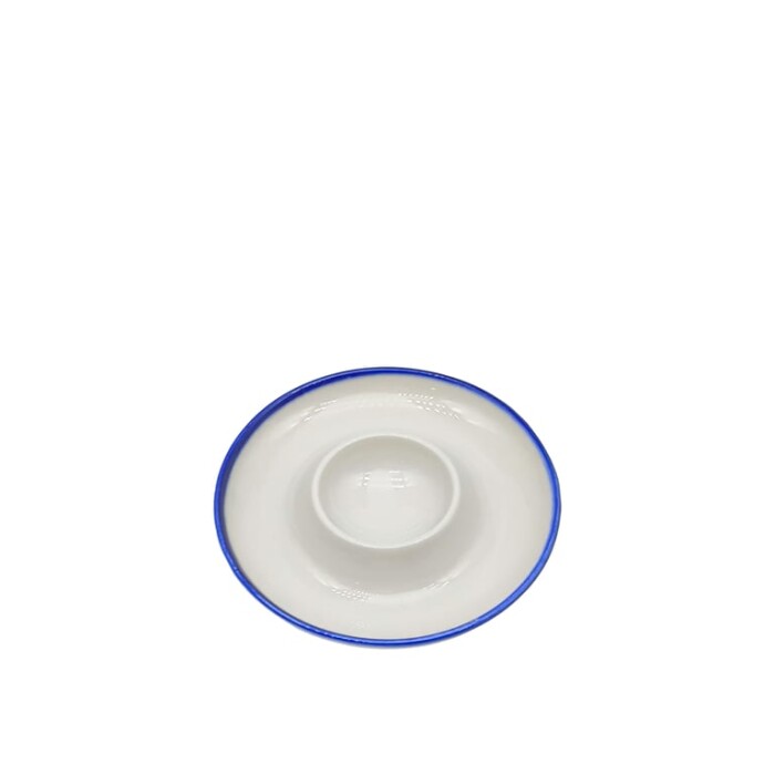 Tulu Porselen Elegance Yumurtalık 10Cm - File 33 Mavi - 1