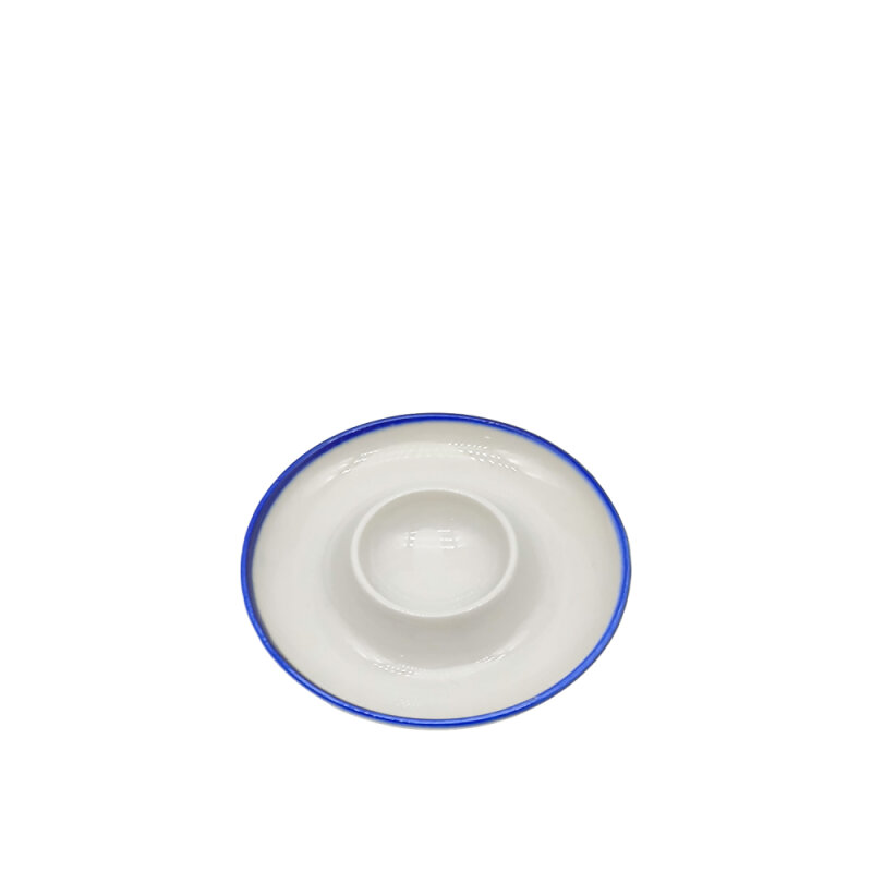 Zest Porcelain Elegance Yumurtalık 10Cm -Riva Mavi - 1