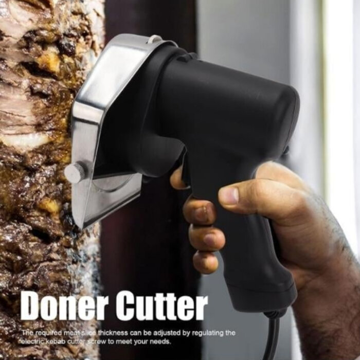 ELEKRİKLİ DÖNER KESME MAKİNASI ÇİFT BIÇAKLI - 3