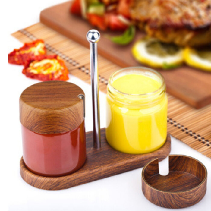 Evelin İstanbul 2 Li Sosluk & Baharatlık Seti - 2