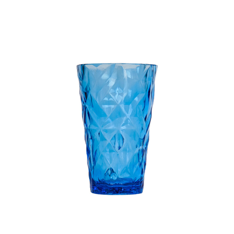 Policarbon Exclusive Prizma Bardak 300 Ml Pc Şeffaf Mavi Ex.Pt300 - 1