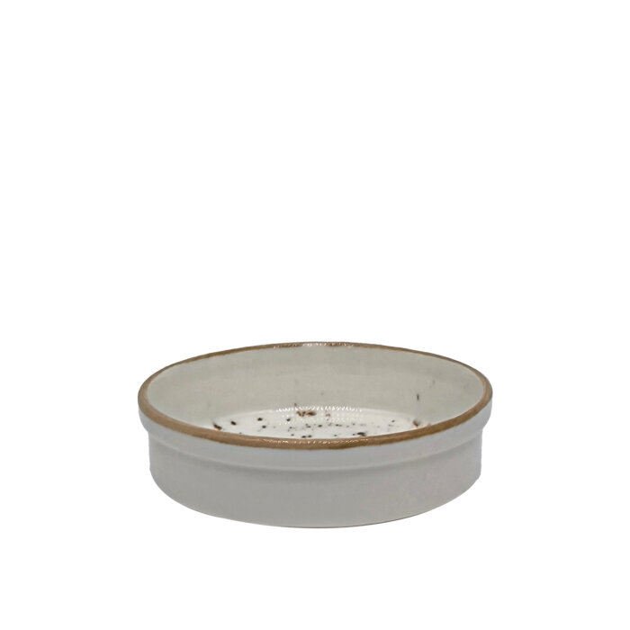 Zest Porcelain Fırın Kabı 13 Cm-Paris Krem - 1