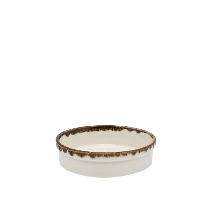 Tulu Porselen Fırın Kabı 13cm-Chocolate TL13FKCT47 - 1