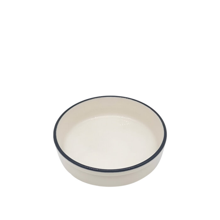 Tulu Porselen Fırın Kabı 13cm-File 64Siyah TL13FKF64 - 1