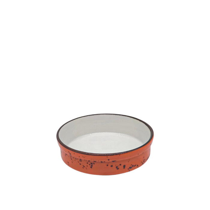 Zest Porcelain Fırın Kabı 13Cm-Paris Turuncu - 1