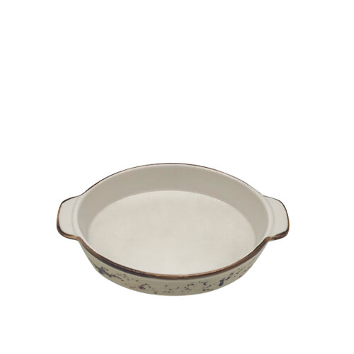 Tulu Porselen Fırın Kabı Oval 15X21cm-77 Yeşil OV21FKR77 - TULU PORSELEN