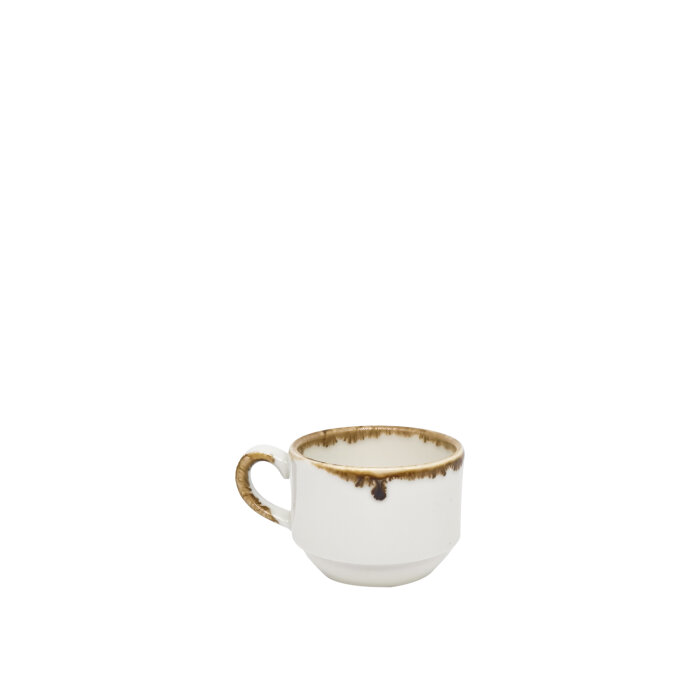 Zest Porcelain Flat 01 Kahve Fincanı Chocolate FLT01KFCT47 - 1