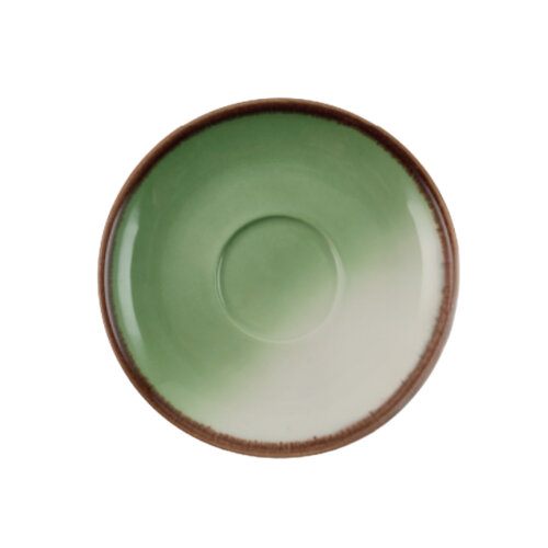 Zest Porcelain Flat Çay Fincan Tabağı-Volta Çağla - ZEST PORCELAIN