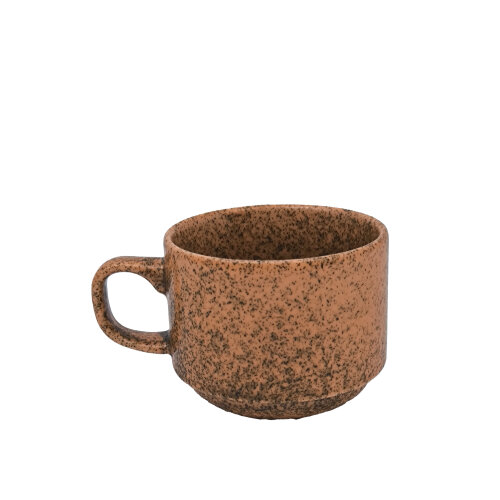 Zest Porcelain Flat Çay Fincanı 200Cc -Element Red - ZEST PORCELAIN