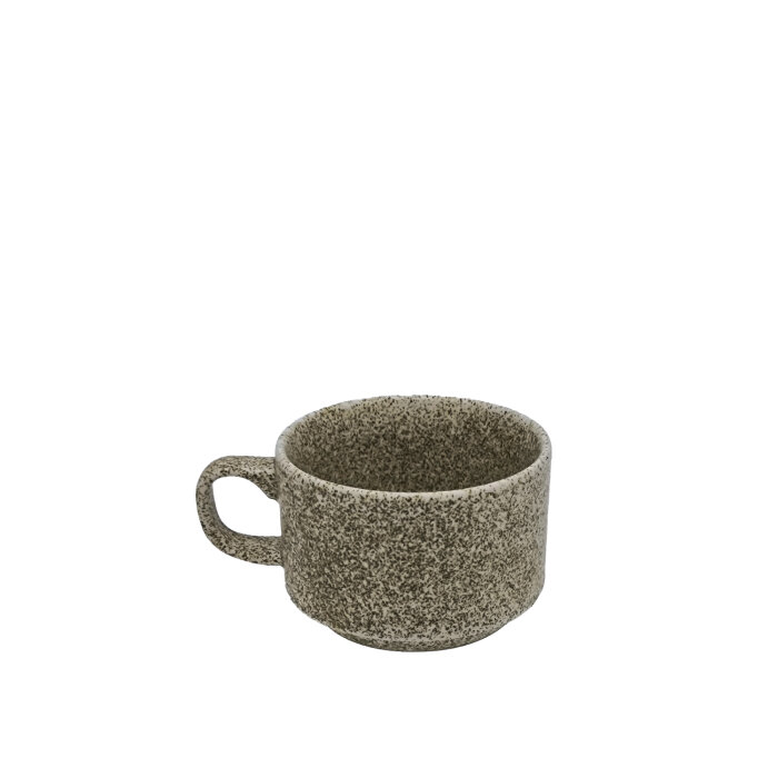 Zest Porcelain Flat Nescafe Fincan – Fh30 Krem - 1