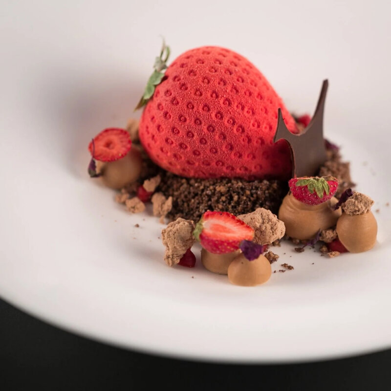 Silikomart Fragola120 Silikon Pasta Kalıbı 28.316.87.0065 - 2