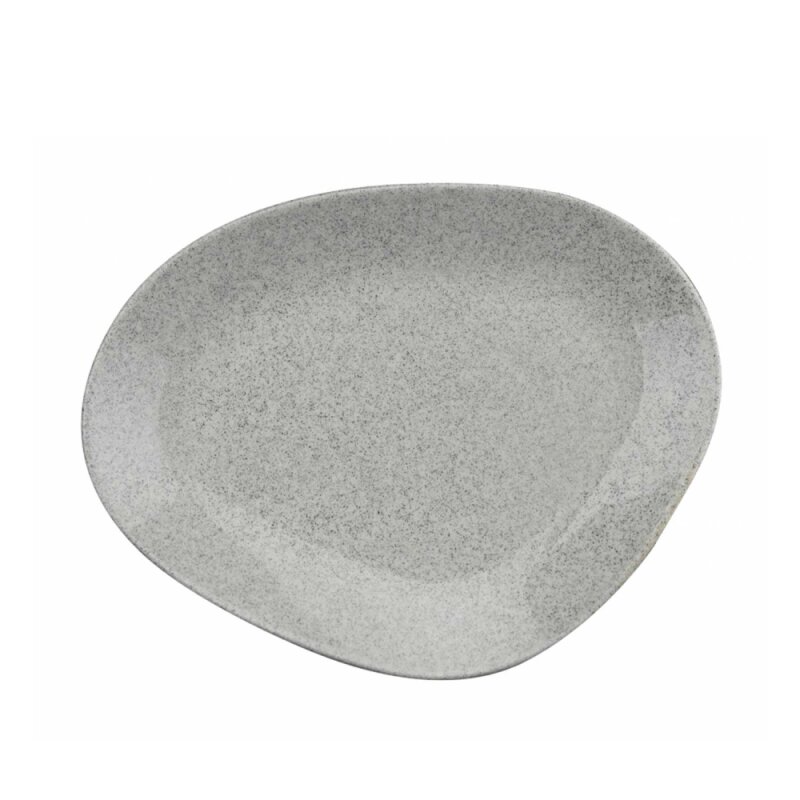 Kütahya Porselen Galaxy Düz Tabak Mix Granül Krem 350 mm - 1