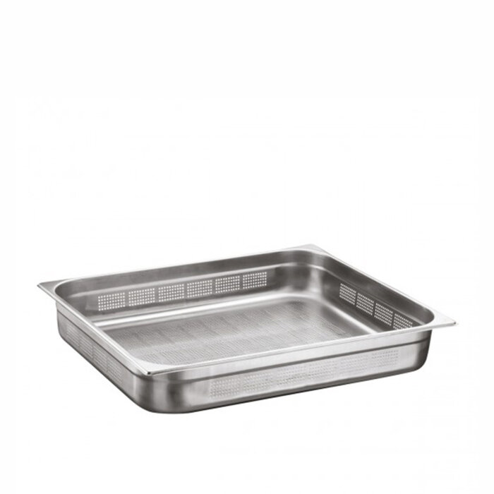 Kayalar Çelik Gnp 2/1 65 Delikli Gastronom Küvet 65X53 Cm 18,5 Ltr - 1
