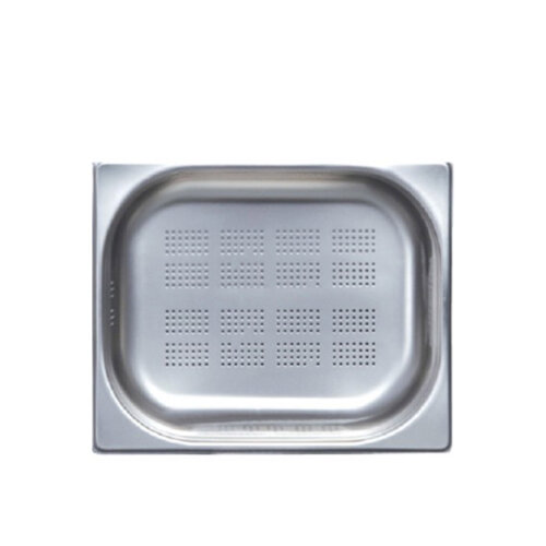 Kayalar Çelik Gnp 2/3 100 Delikli Gastronom Küvet 35,4X32,5 Cm 9 Ltr - KAYALAR ÇELİK