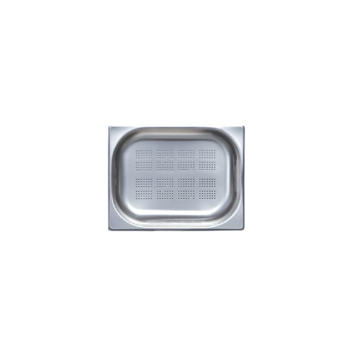 Kayalar Çelik Gnp 2/3 20 Delikli Gastronom Küvet 35,4X32,5 Cm 1,5 Ltr - 1