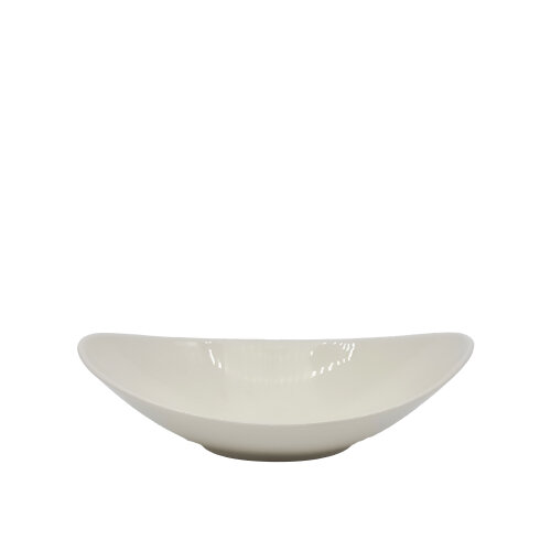 Tulu Porselen Gondol Kase 25cm -Krem TK25GKS00 - TULU PORSELEN