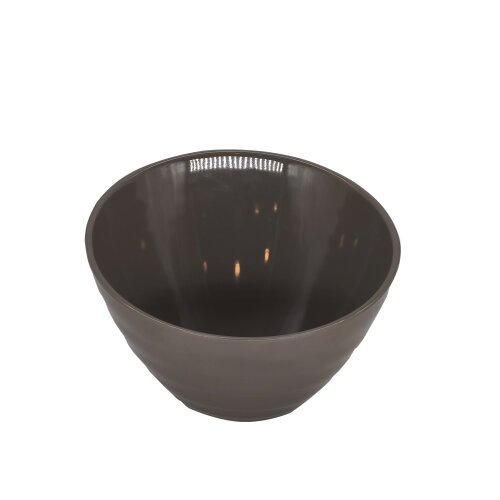 Gri Melamin Açılı Kase 20,5 Cm - ULTRAFORM MELAMİN