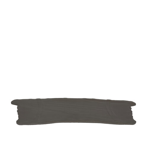 Gri Melamin Slate Tabak 37X24Cm - ULTRAFORM MELAMİN