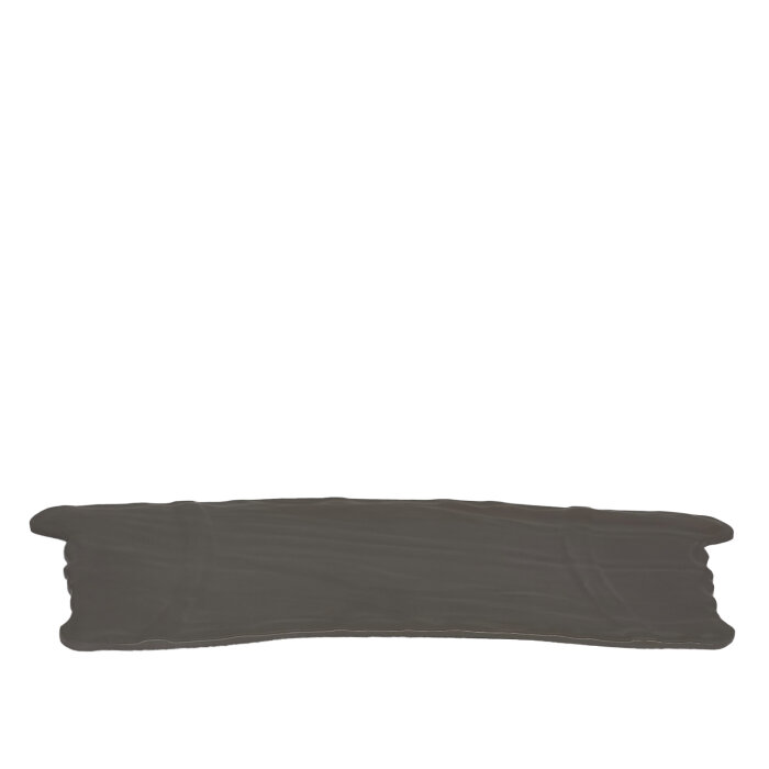 Gri Melamin Slate Tabak 46X18Cm - 1