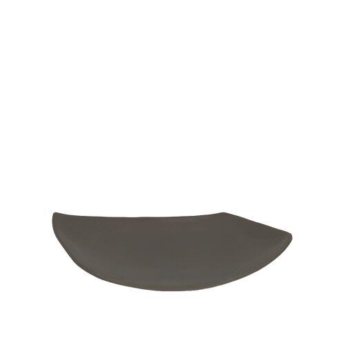 Gri Melamin Yamuk Derin Tabak 25X16X5Cm - ULTRAFORM MELAMİN