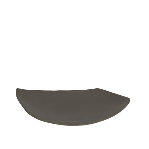 Gri Melamin Yamuk Derin Tabak 27X18X5Cm - ULTRAFORM MELAMİN