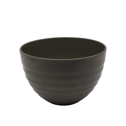 Gri Melamin Yivli Derin Kase 23X15,5 Cm - ULTRAFORM MELAMİN