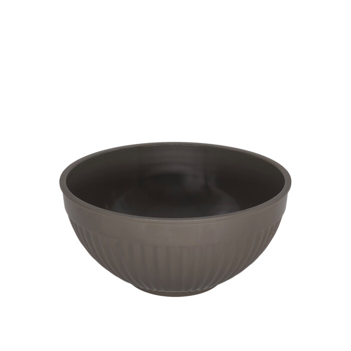 Gri Melamin Yuvarlak Derin Kase 25Cm (Hb140S) - 1