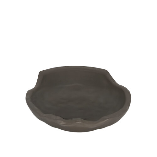 Gri Melamin Yuvarlak Tabak 19Cm - ULTRAFORM MELAMİN