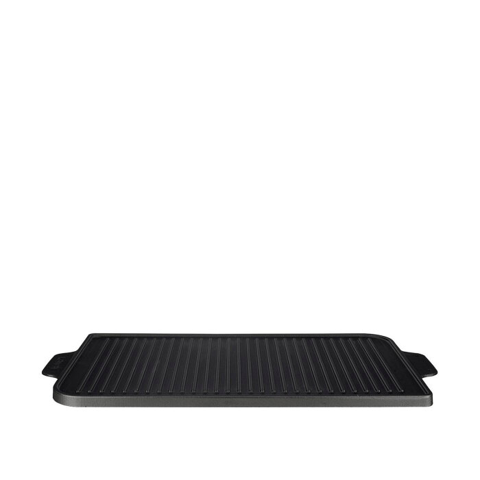 Lava Griddle Bir Tarafı Düz Diğer Tarafı Oluklu 26X47Cm - 1