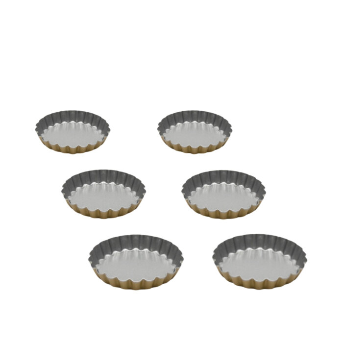 Guardini Anto Mini Tart Kalıbı Seti 6Lı 12Cm Sılve - 2